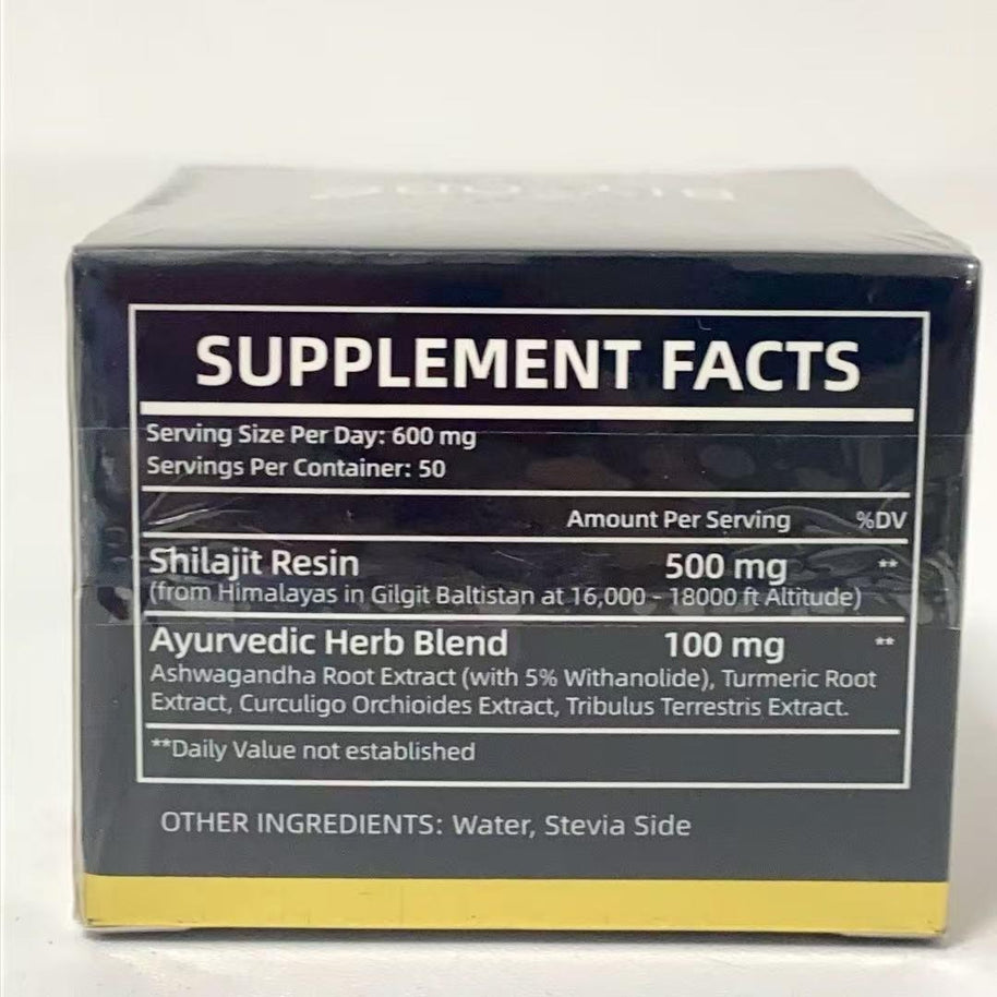 Pure Shilajit Resin Ointment