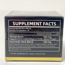 Pure Shilajit Resin Ointment