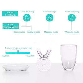 Ultrasonic U Shaped Electric Toothbrush