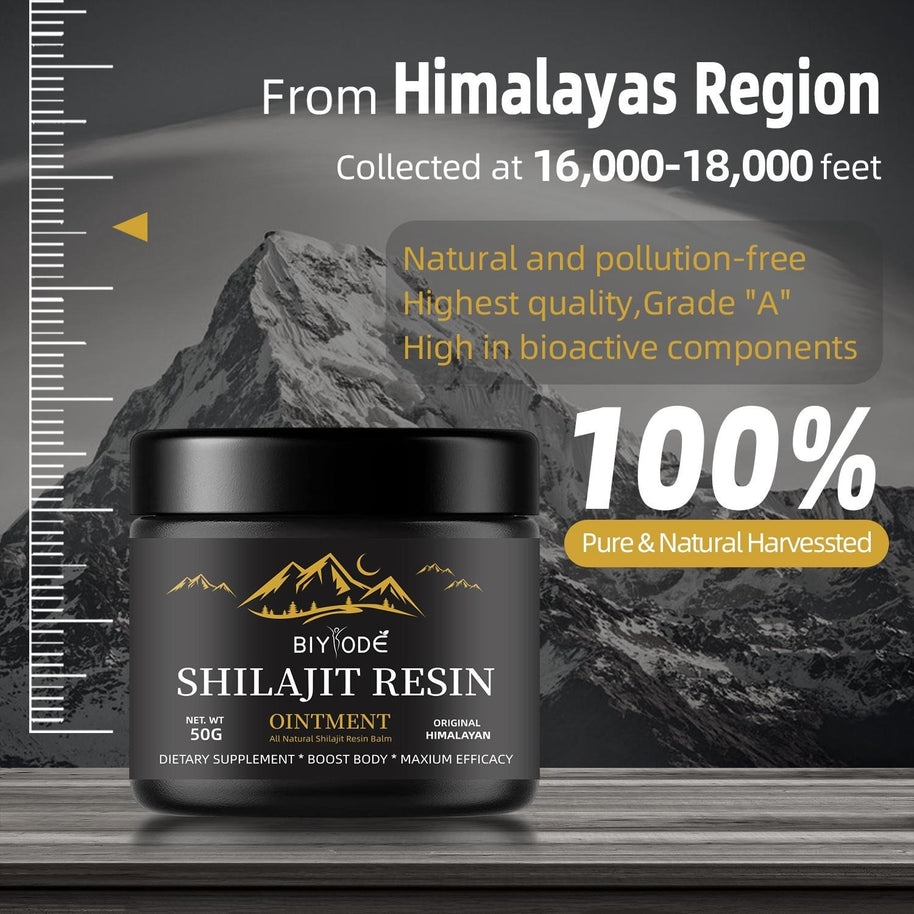 Pure Shilajit Resin Ointment