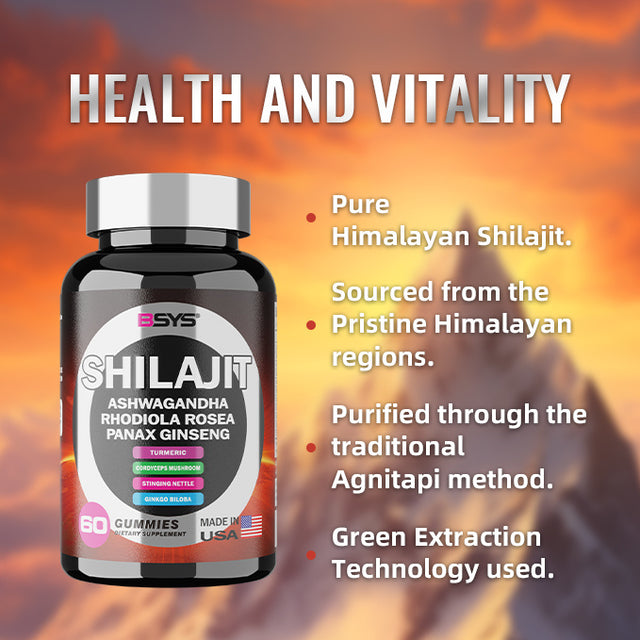 Shilajit & Ashwagandha Gummies