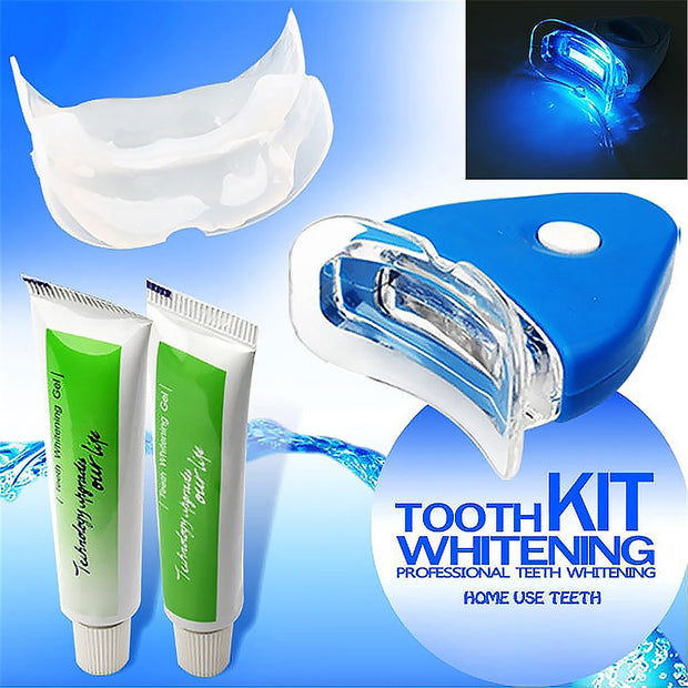 Gel Teeth Whitening Kit with LED