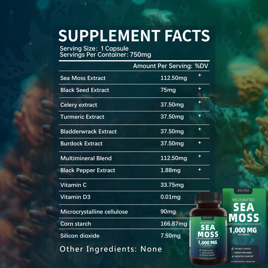 Sea Moss Compound Blend
