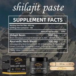Pure Shilajit Resin Ointment