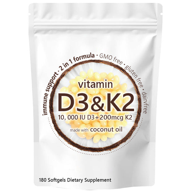 Vitamin D3 & K2 Capsules