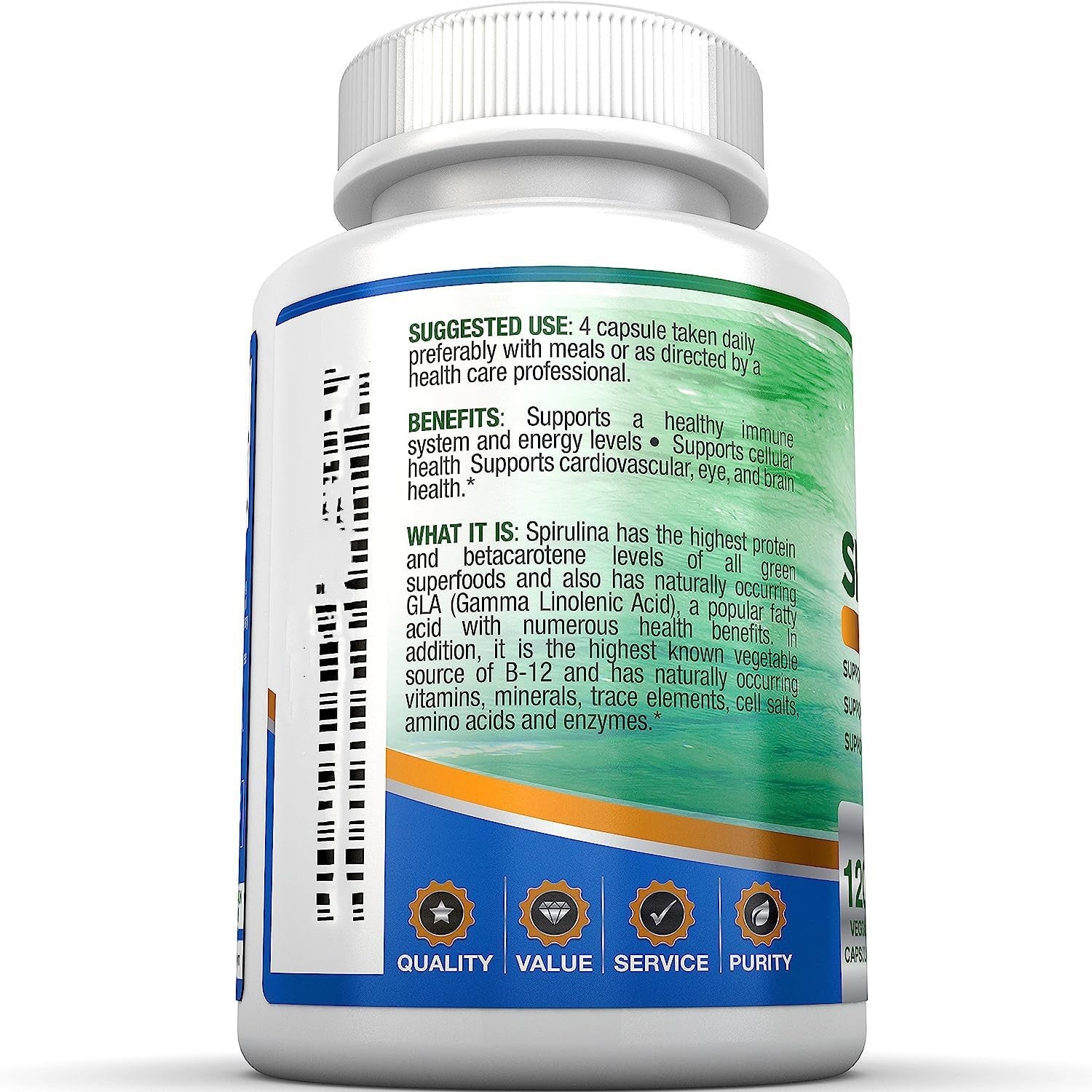 Spirulina Capsules (120)
