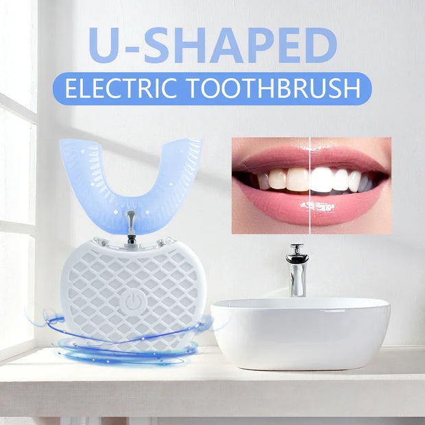 Ultrasonic U Shaped Electric Toothbrush