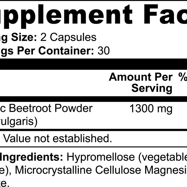 Beetroot Capsules