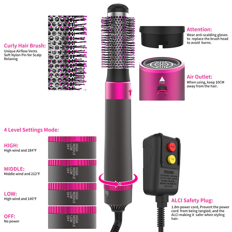 Professional 5 in 1 Blow Comb & Dryer