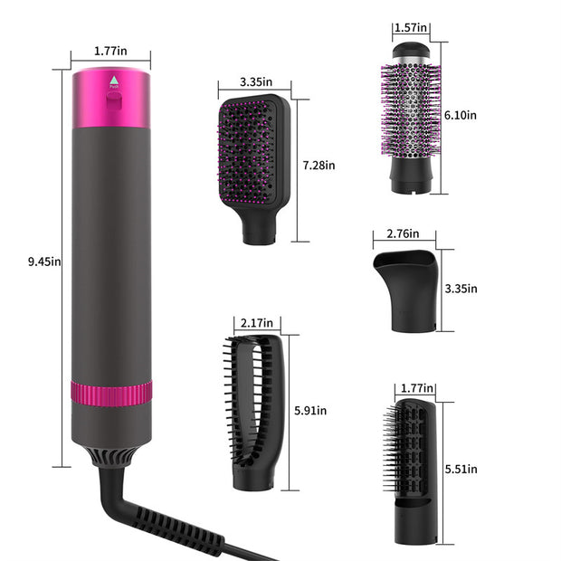 Professional 5 in 1 Blow Comb & Dryer
