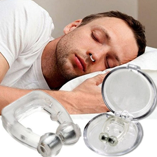 Magnetic Anti-snoring Silicone Nose Clip