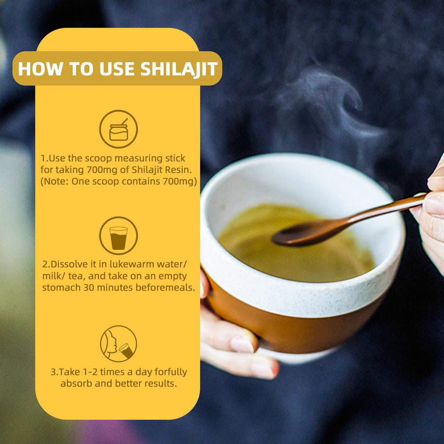 Pure Shilajit Resin Ointment