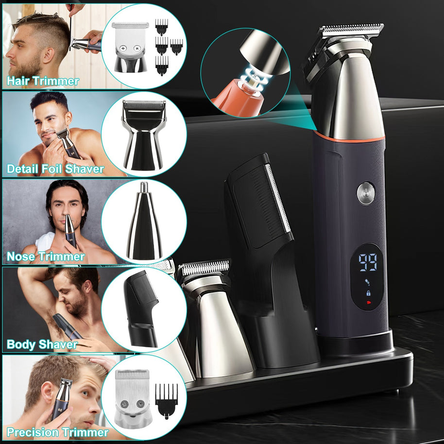 Mens Waterproof Trimmer Set
