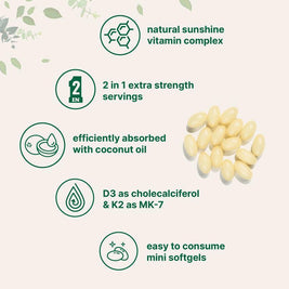 Vitamin D3 & K2 Capsules