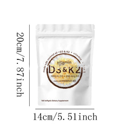 Vitamin D3 & K2 Capsules