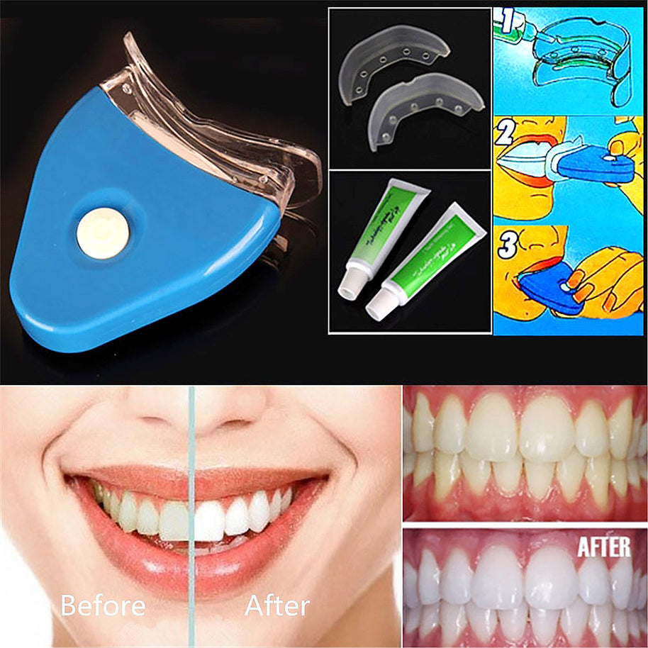 Gel Teeth Whitening Kit with LED