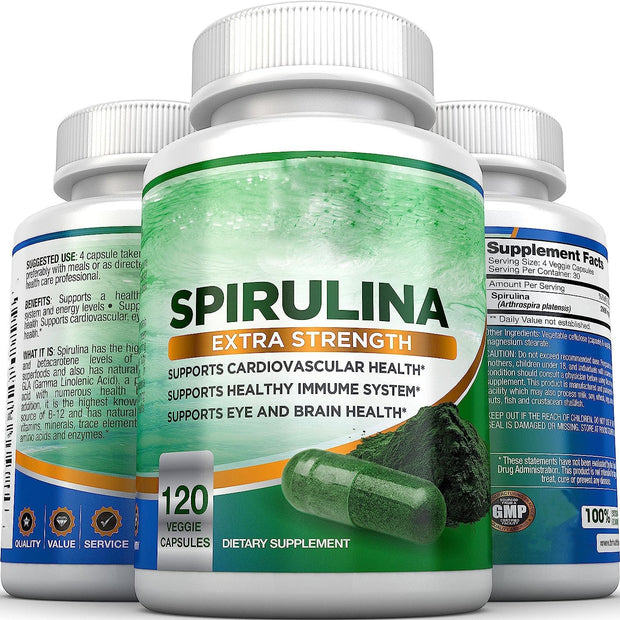 Spirulina Capsules (120)